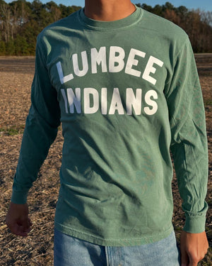 Lumbee Indians - Green Long Sleeve