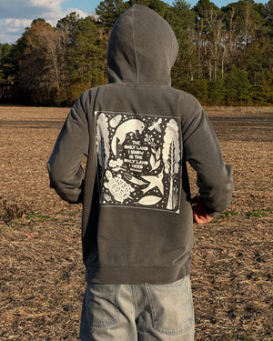 The Only Land I Know Hoodie - Pigment Black