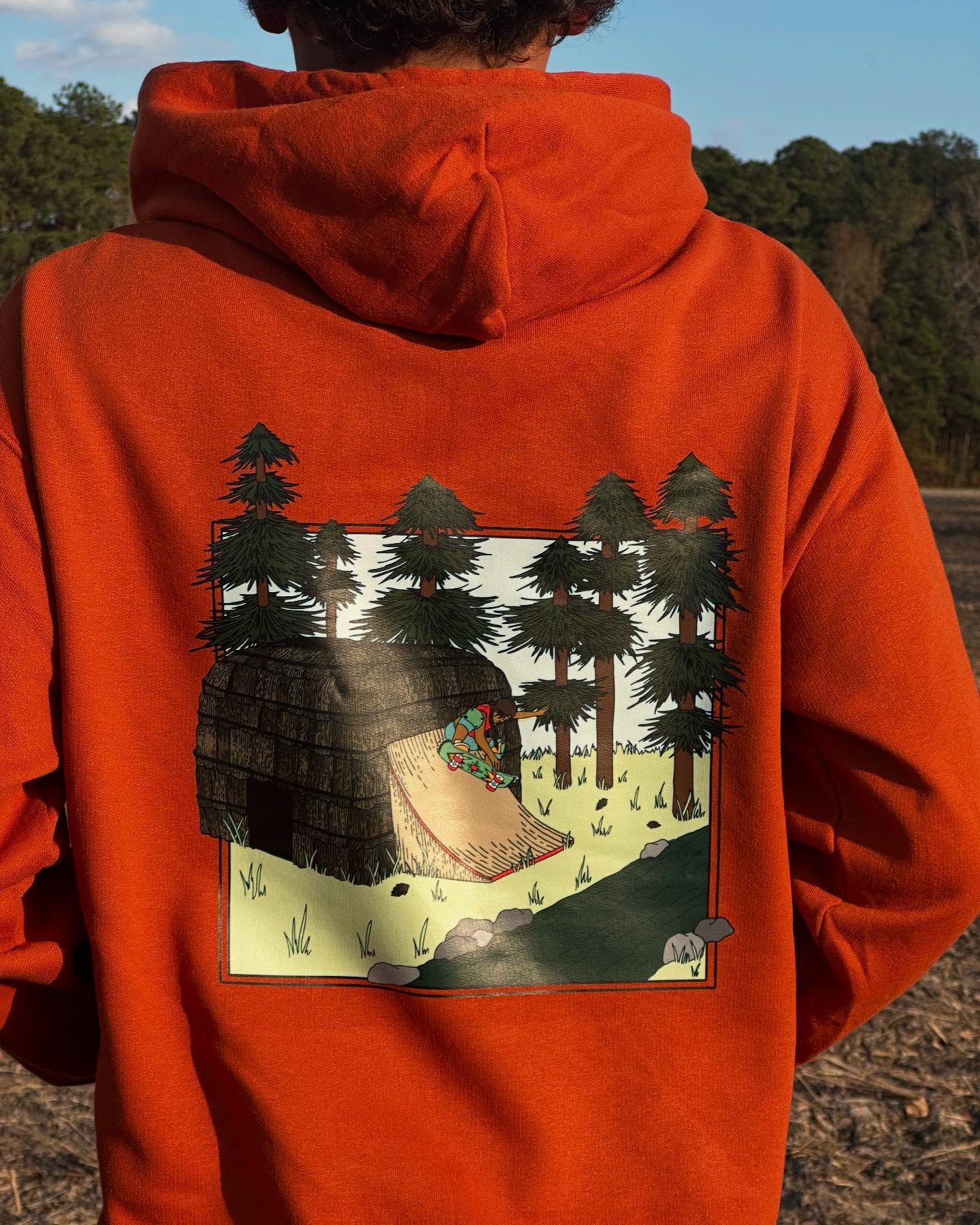 Beejack Skateboard Hoodie