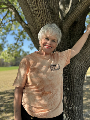 Umber Tie-Dye Drum T-Shirt